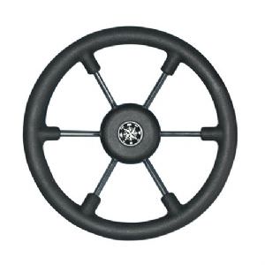 STEERING WHEEL CONSUL BLACK GRIP 400mm V021 (click for enlarged image)